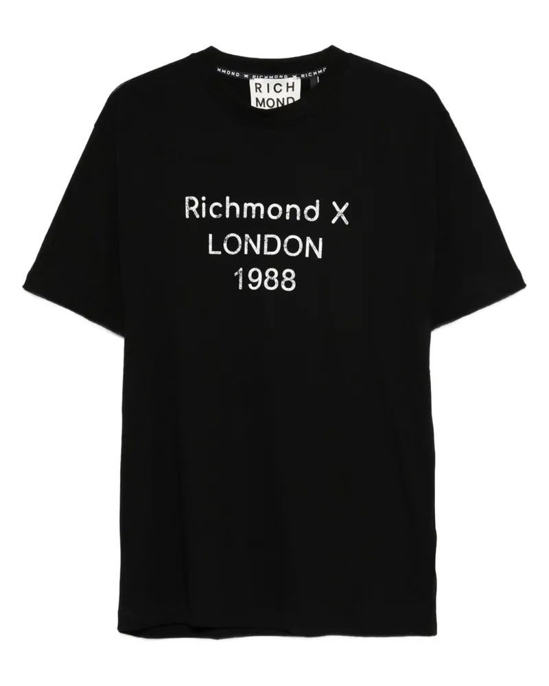 Richmond T -Shirts und Polos schwarz Black