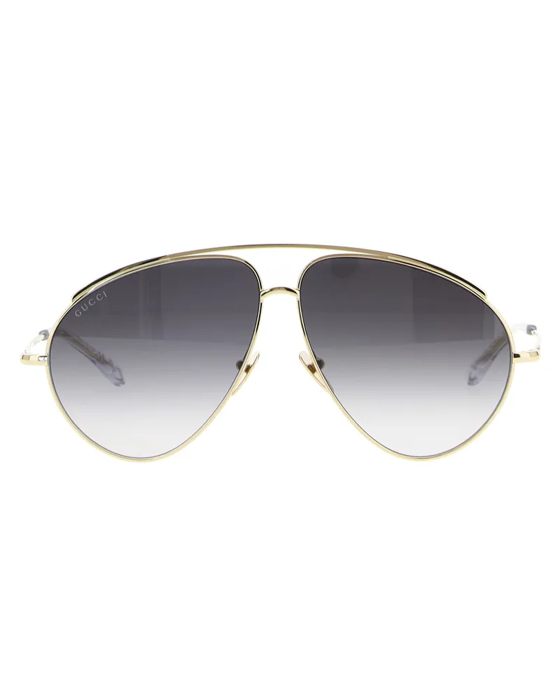 Gucci Aviator“-Sonnenbrille Gold