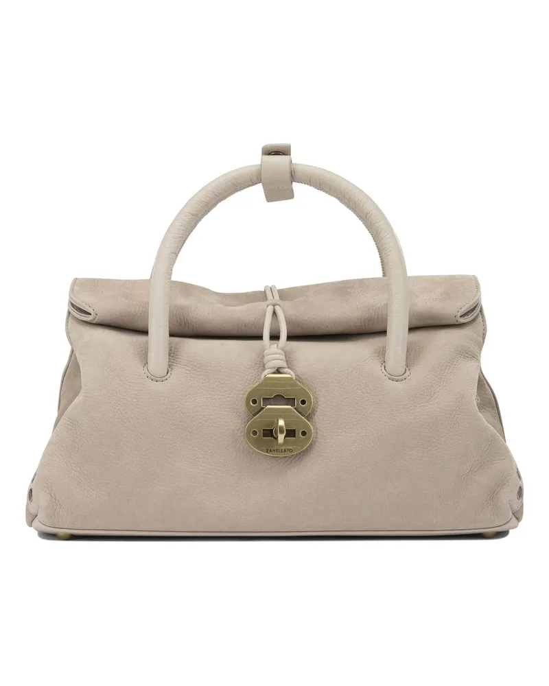 Zanellato Dotta Jones“ Handtasche Beige