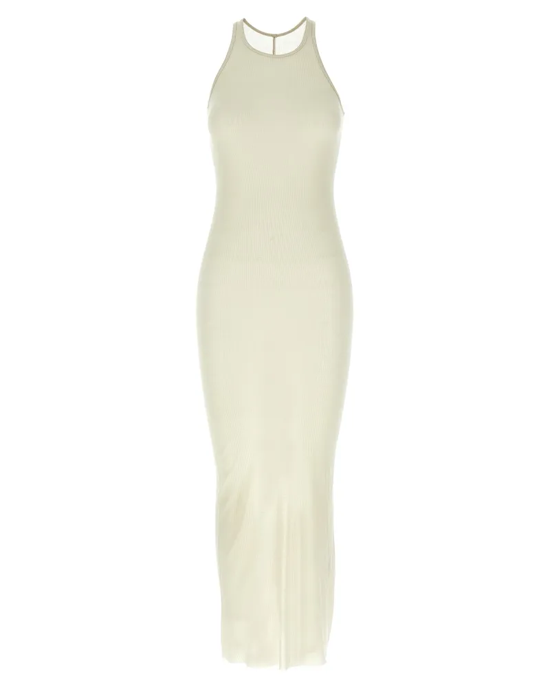 Rick Owens Rippenkleid Beige