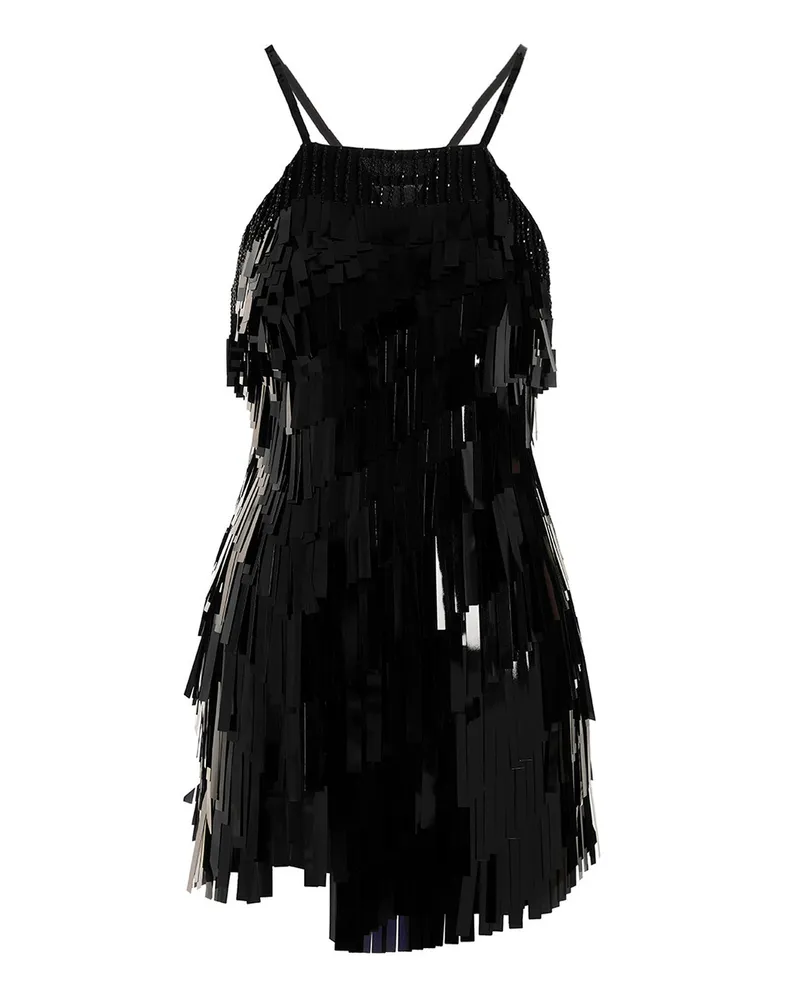 ATTICO Das Attico -Paillettenkleid Black