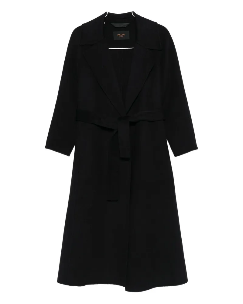 Paltò Paola Wollmantel Black