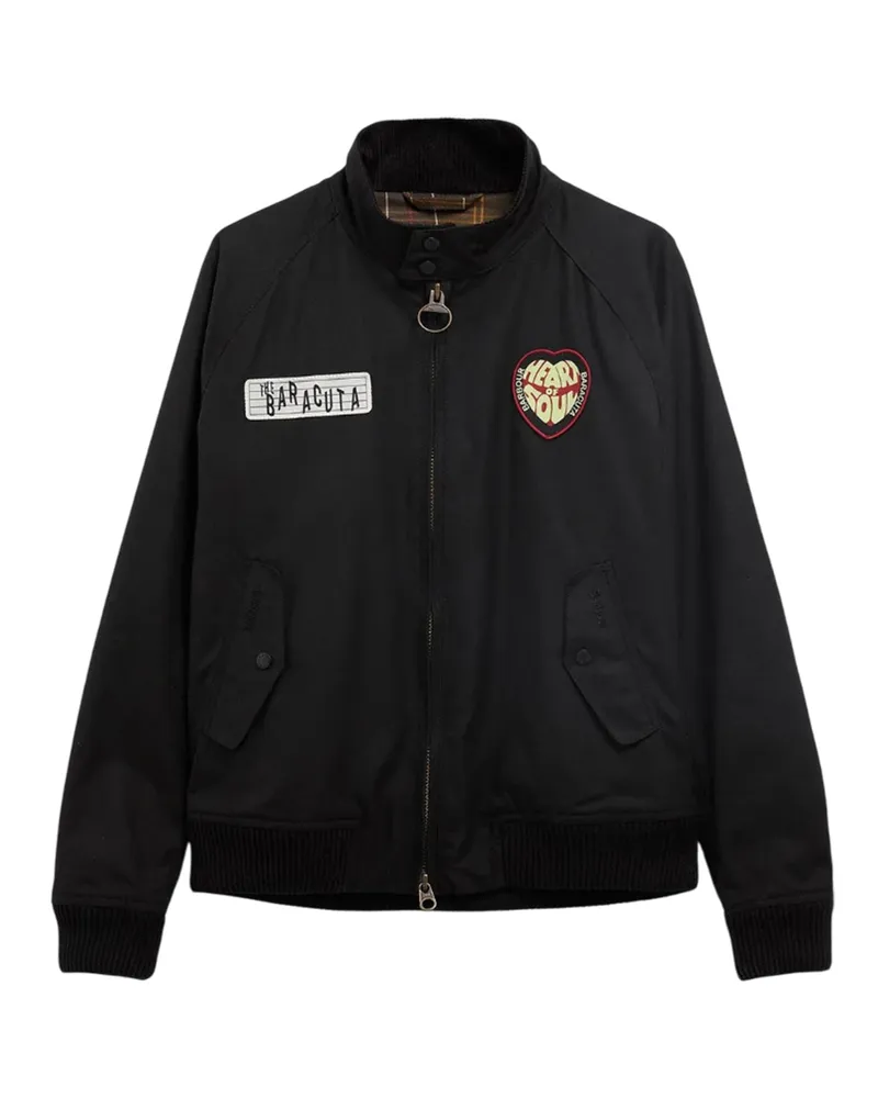 Baracuta Mäntel Schwarz Black