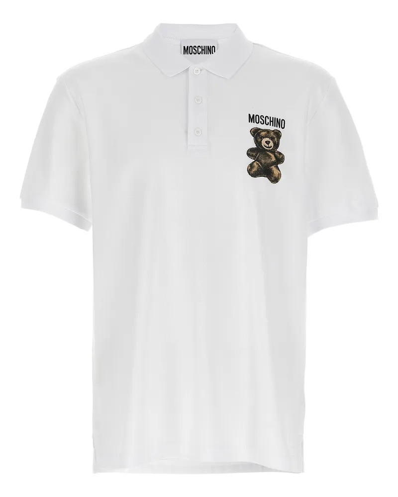 Moschino Teddy' Polo -Shirt White