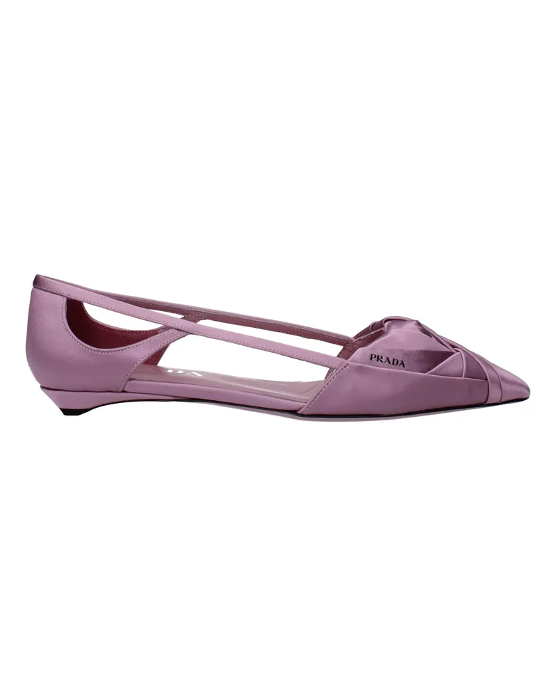 Prada Sandalen Frauen Satin rosa/rosa Konfet -