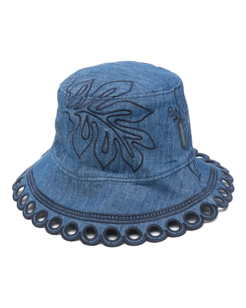 Zimmermann Denim Bucket Hut Blue