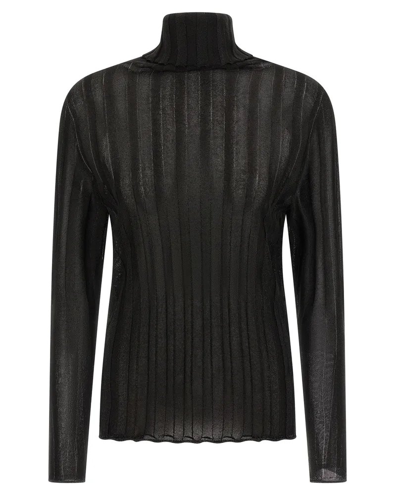 Fabiana Filippi Lurex Pullover Black