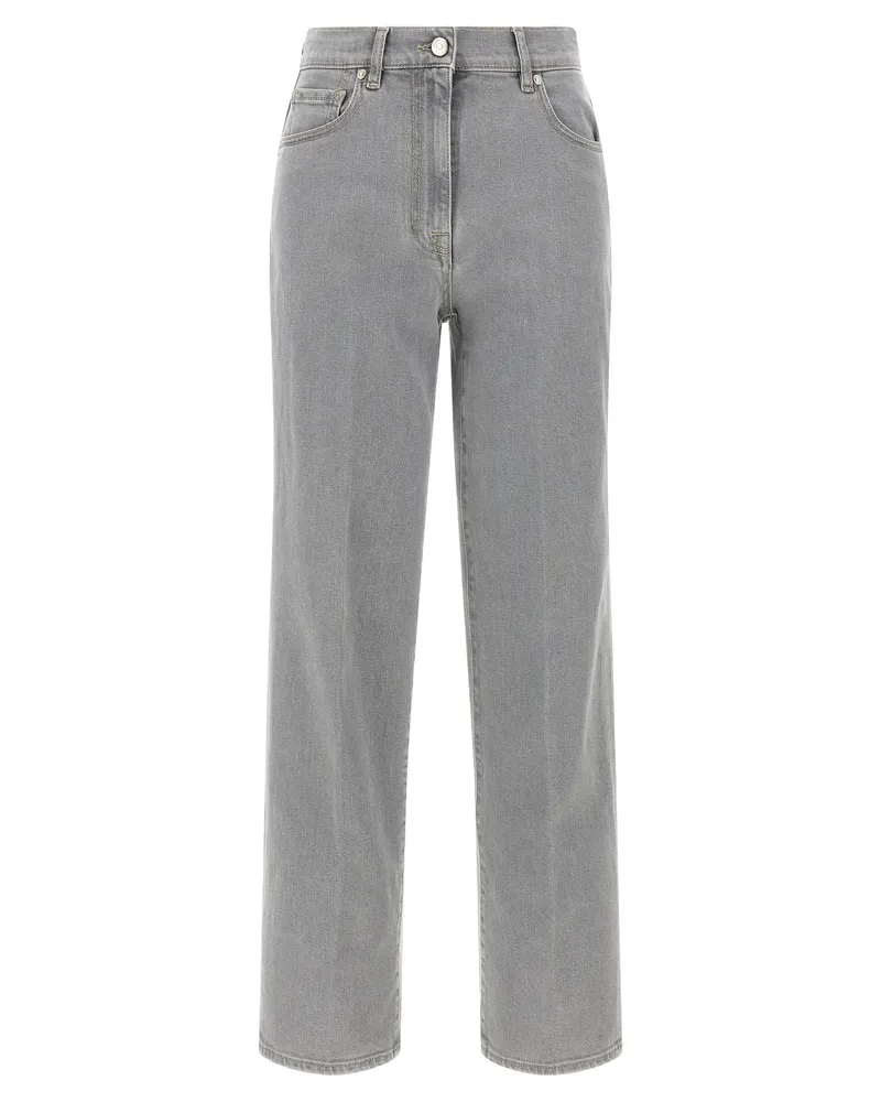 Peserico Stretch Jeans Gray