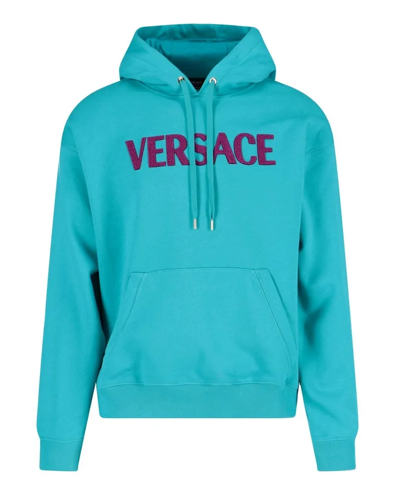 Versace Versace Cotton Logo Sweatshirt Grün