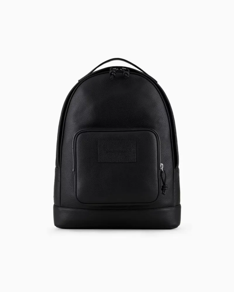 Emporio Armani Roundshape Rucksack Black
