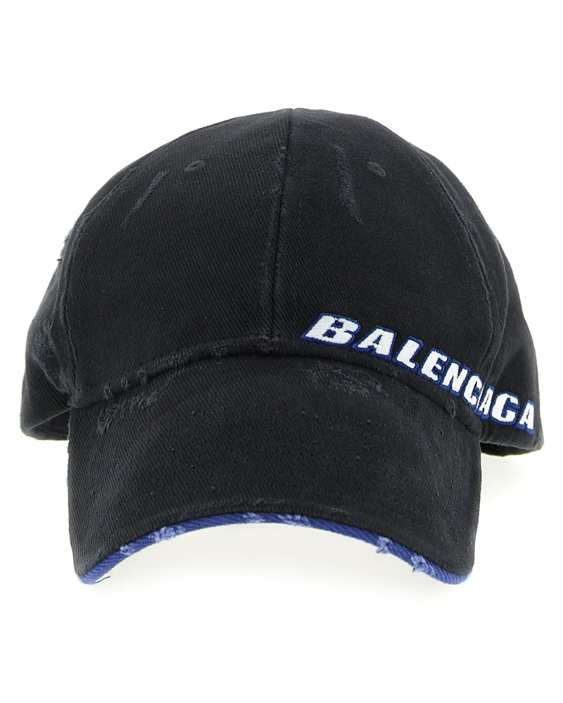 Balenciaga Logo-Kappe Black