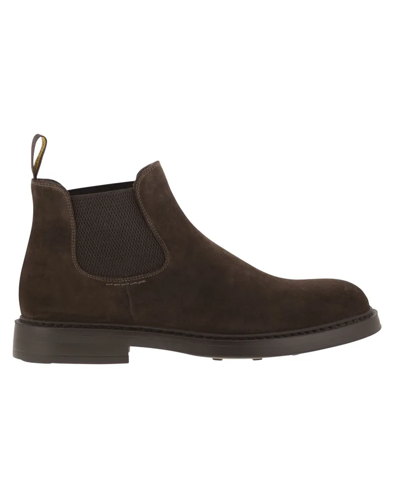 Doucal´s Doucal 's Wildleder Chelsea -Stiefel Brown