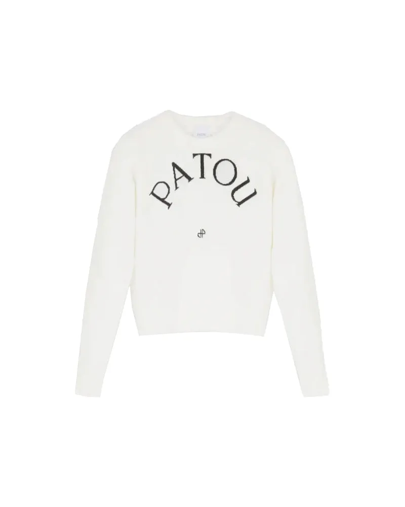 Patou Pullover Weiß White