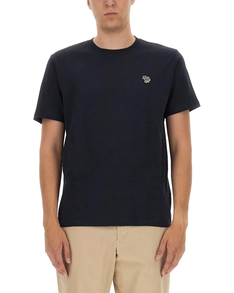 Paul Smith PS von Paul Smith regulär Fit T -Shirt Blue