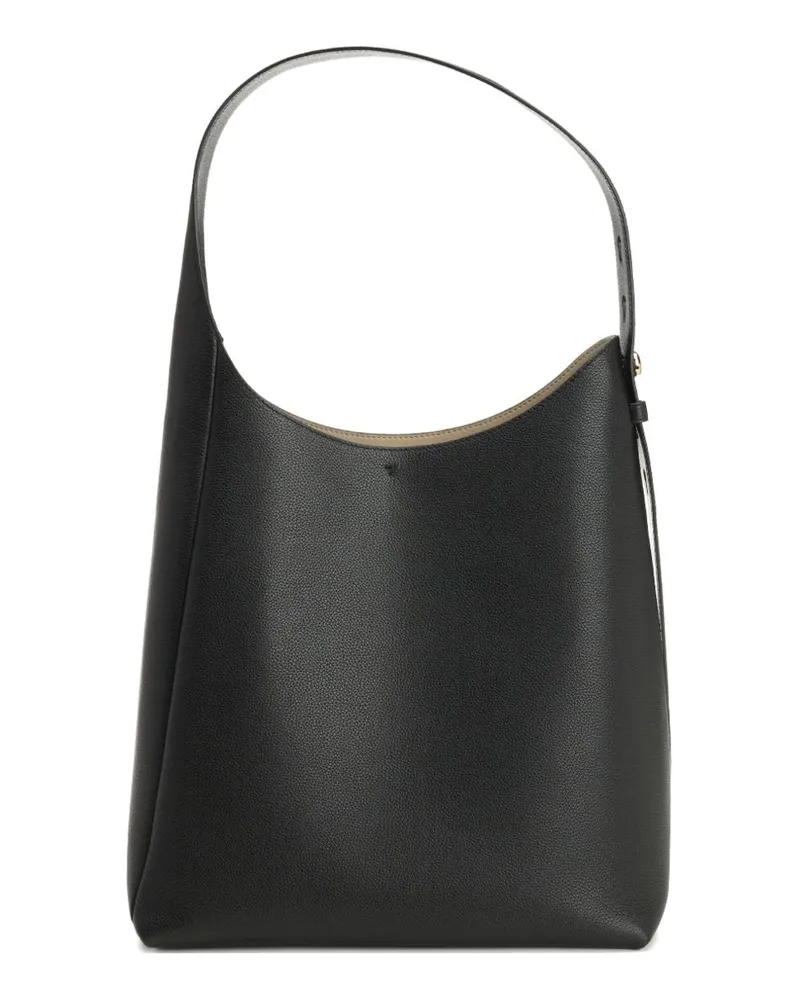 Tory Burch Romy Leder Hobo Tasche Black