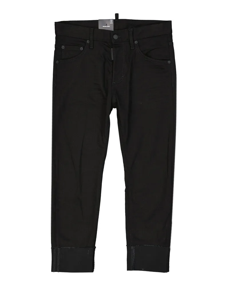 Dsquared2 Black Bull Sailor Denim Jeans Black