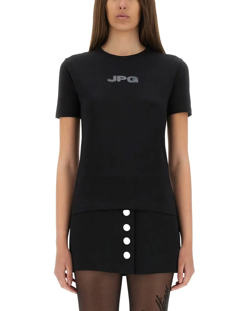Jean Paul Gaultier T -Shirt "JPG Black
