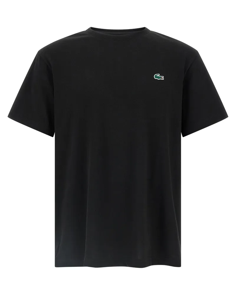 Lacoste gedrucktes T -Shirt Black