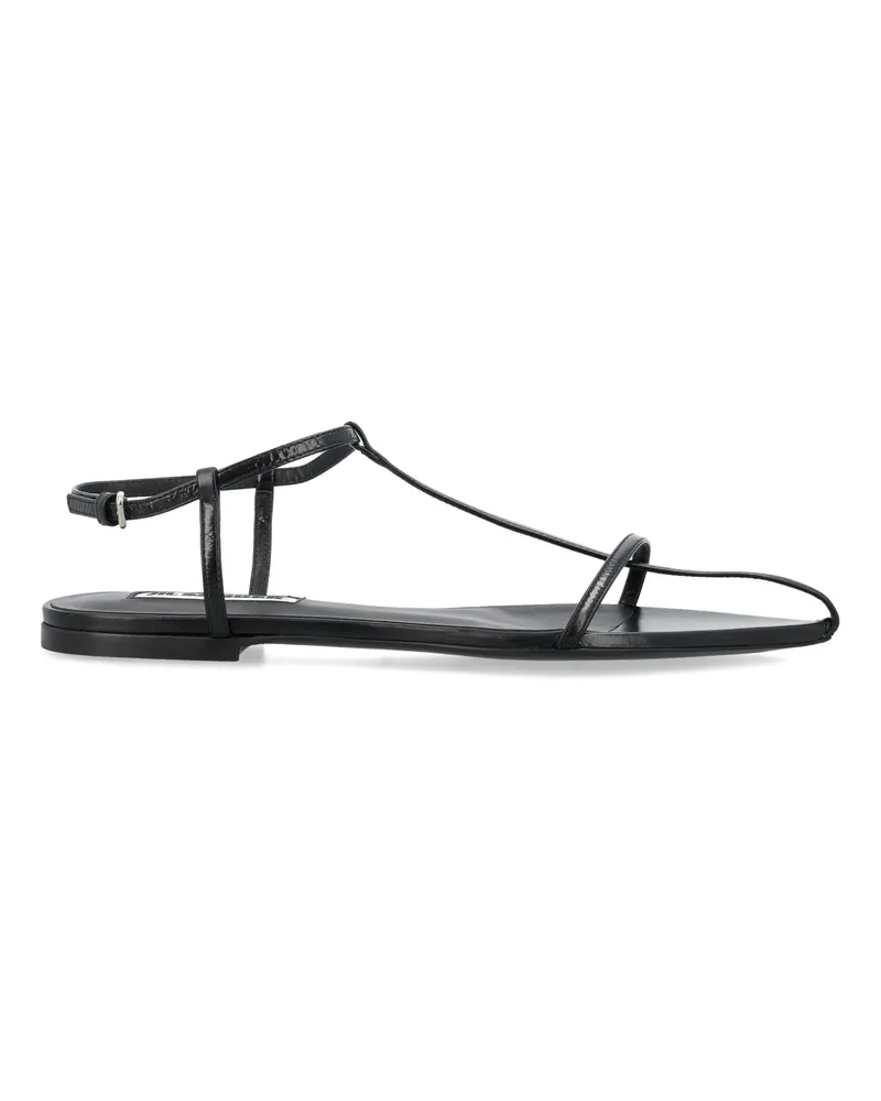 Jil Sander Flat Schuhe schwarz Black
