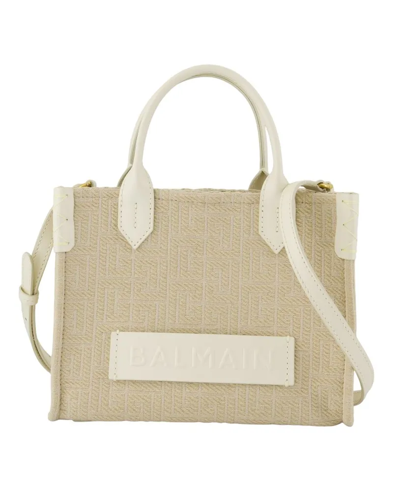 Balmain B Armee Shopper Bag  Leder neutral Neutral