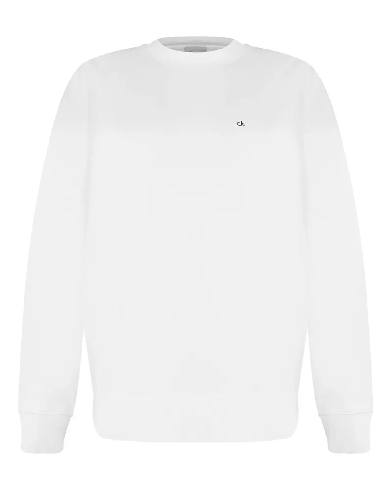 Calvin Klein Fleece Sweatshirt White