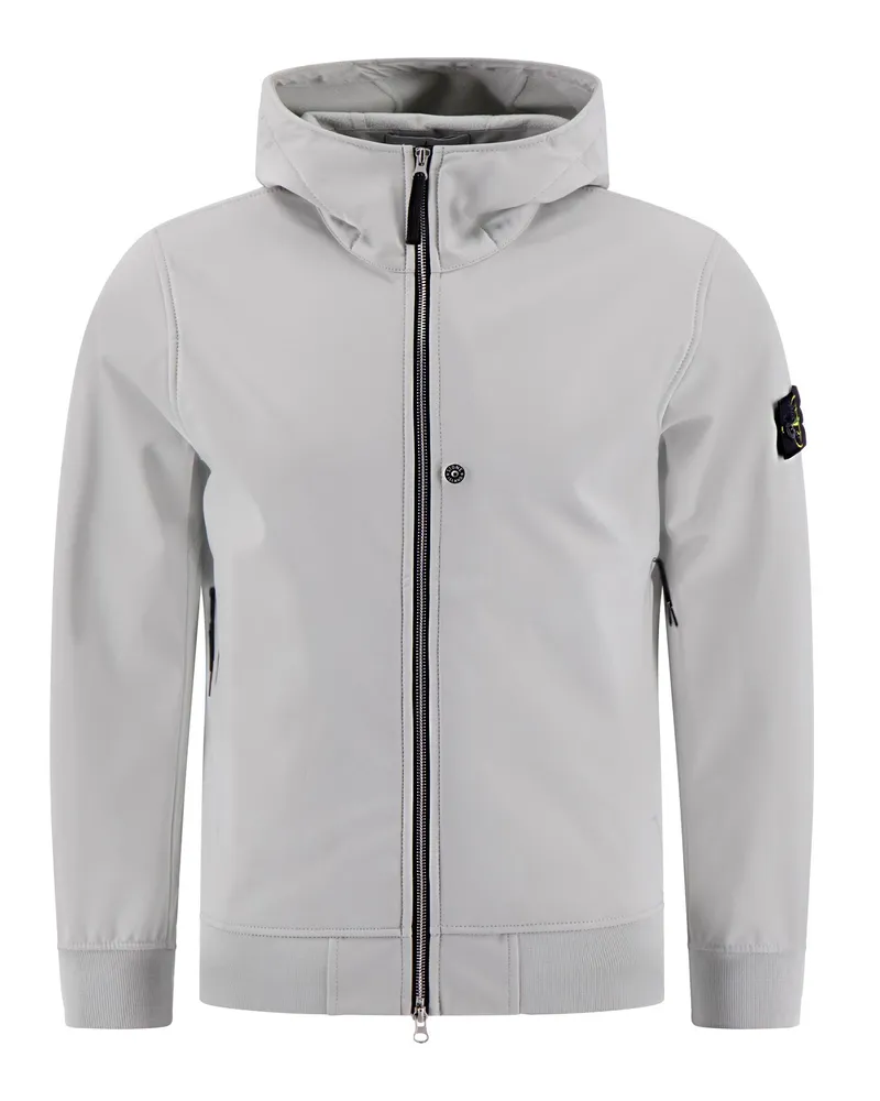 Stone Island Mäntel Grau Grey