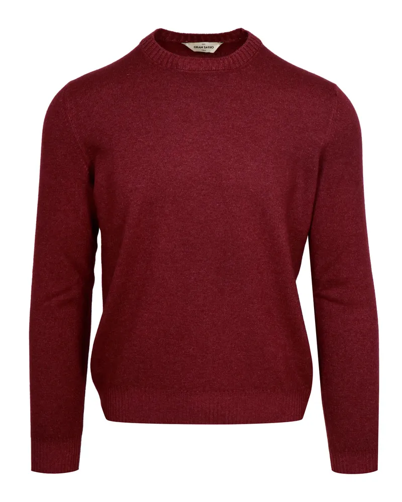 Gran Sasso Pullover Bordeaux Bordeaux