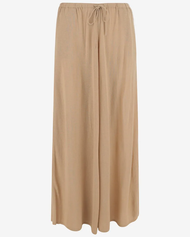 By Malene Birger Von Malene Birger Wolle Mischung Piscata Hosen Beige