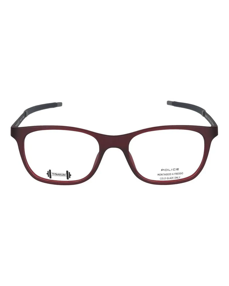 Police Sonnenbrille Polizei VPLF86 0 D41 Semi Matt Red /18/145 0d41