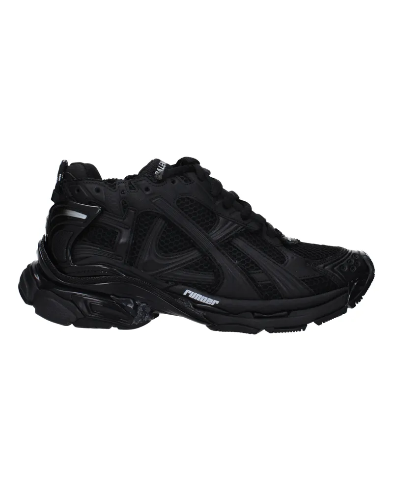 Balenciaga Sneakers Runner Man Stoff schwarz schwarz -
