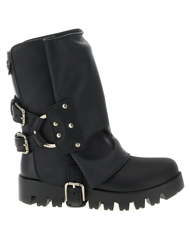 Dolce & Gabbana Bernini“ Stiefeletten Black