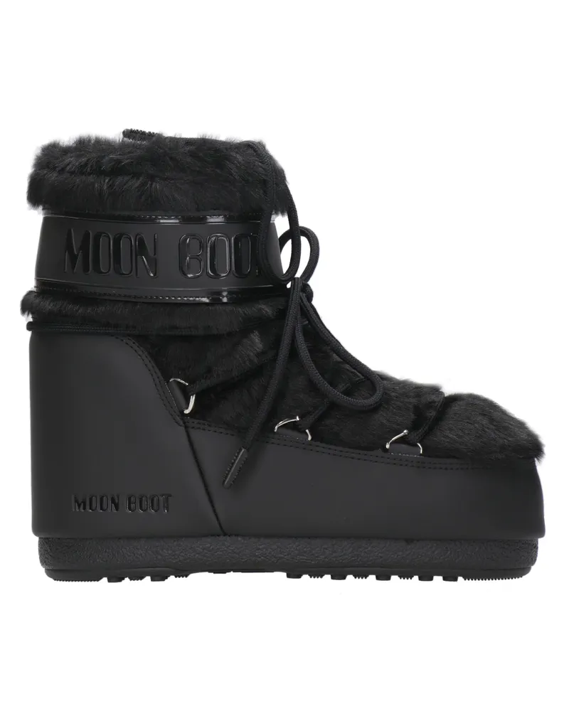 Moon Boot Mondstiefel Stiefel schwarz Black