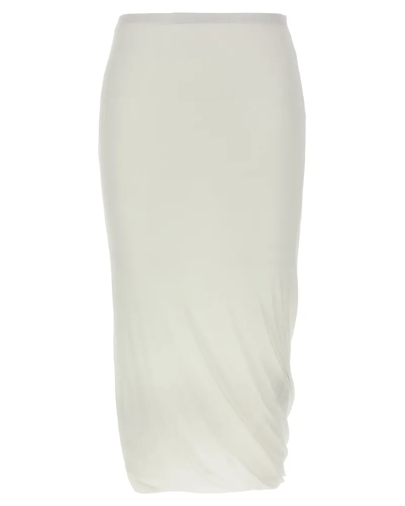 Jil Sander Twisted' Midi Rock White