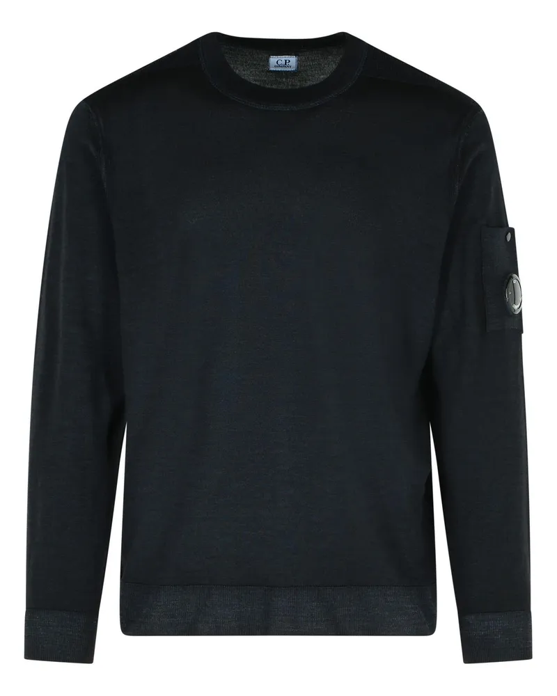 C.P. Company C.P. Firma Black Wollpullover Black