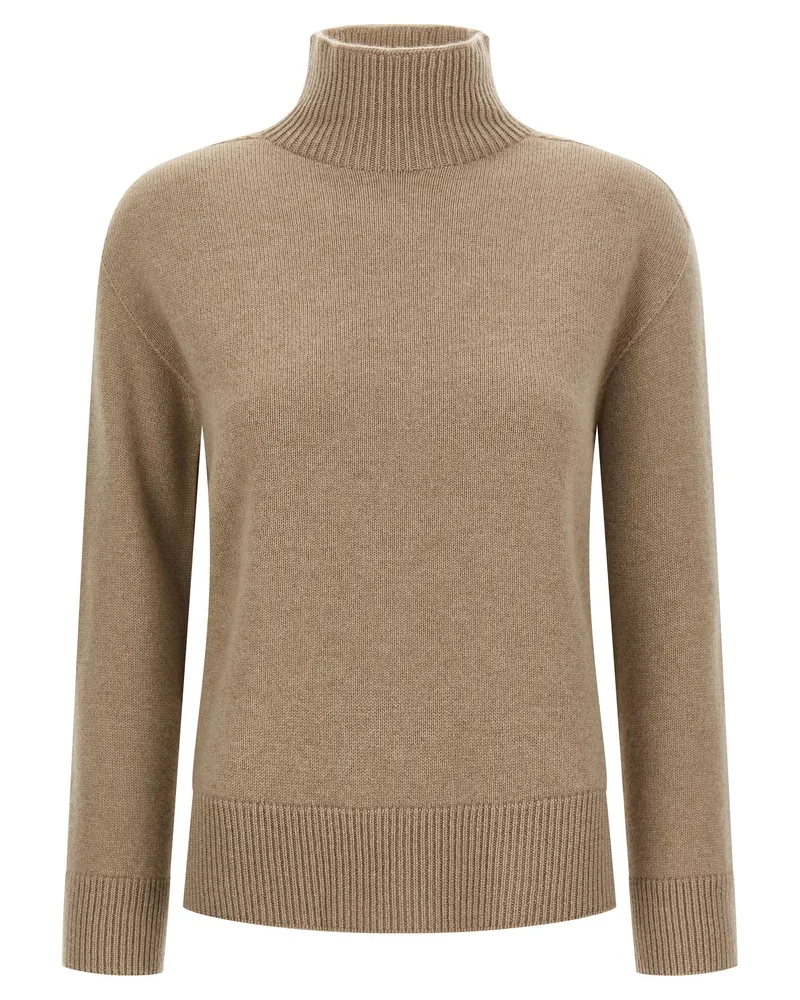 Max Mara Max Mara‘S Rollkragenpullover „Quercia Beige