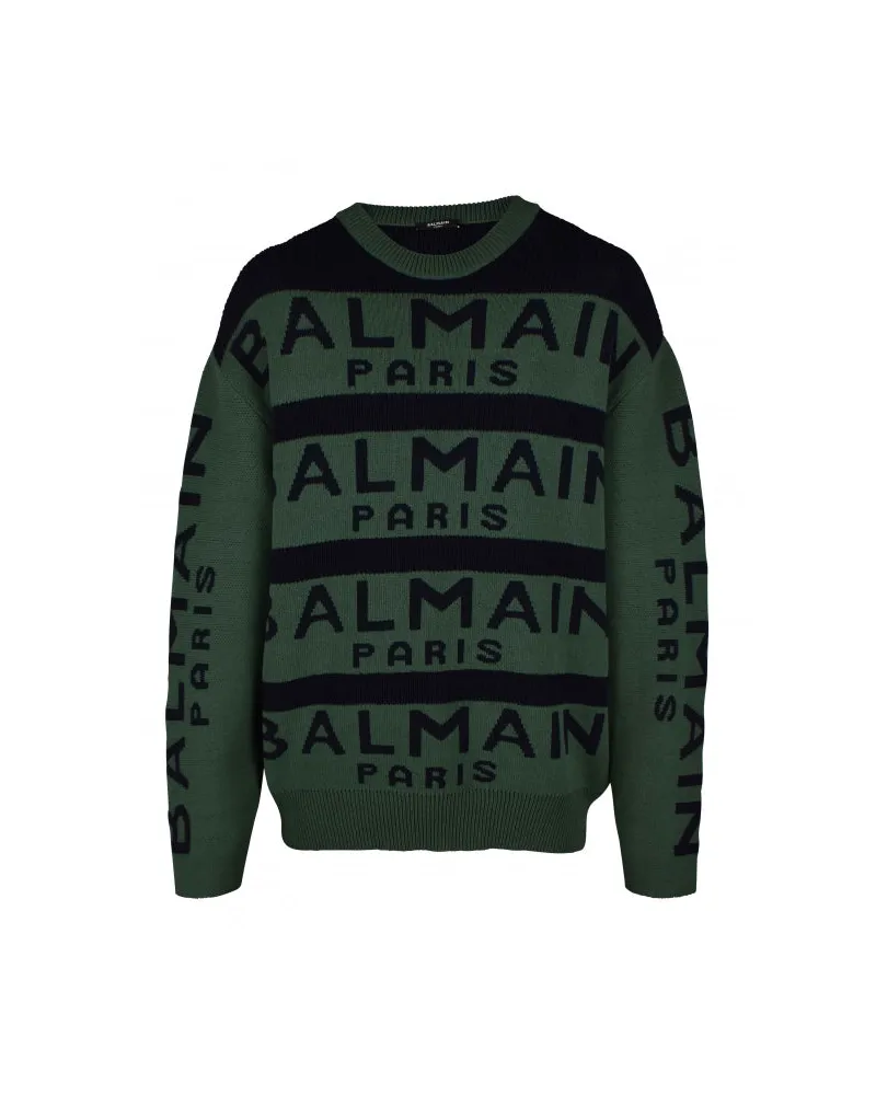 Balmain Pullover Green
