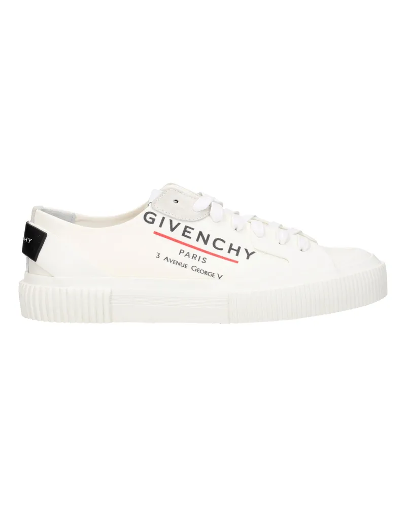 Givenchy Herrens Sneakers Stoff Beige/Dirty White -