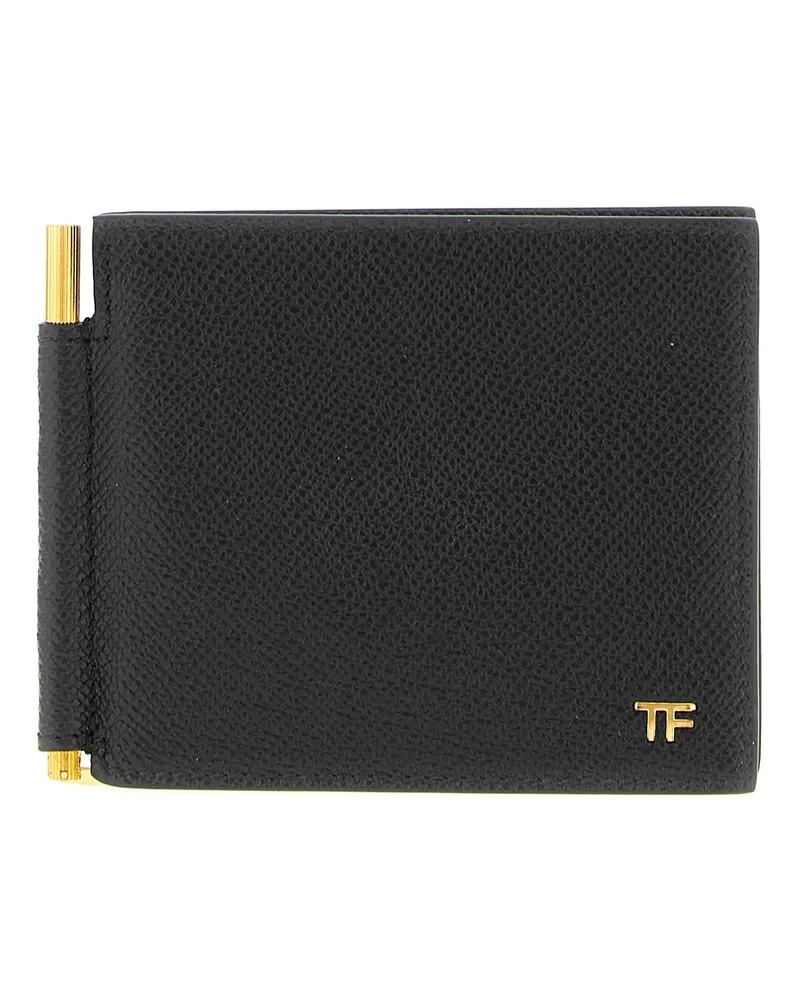 Tom Ford Portemonnaie mit kleiner Narbung Black