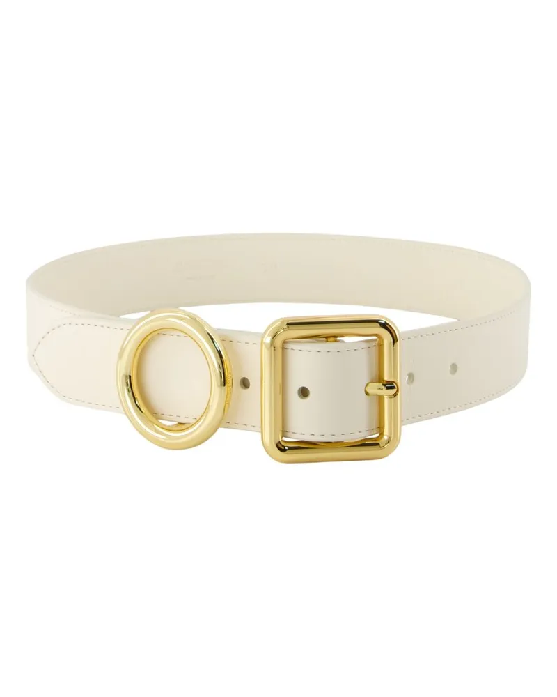 Jacquemus La CEInture Regalo  Leder Weiß White