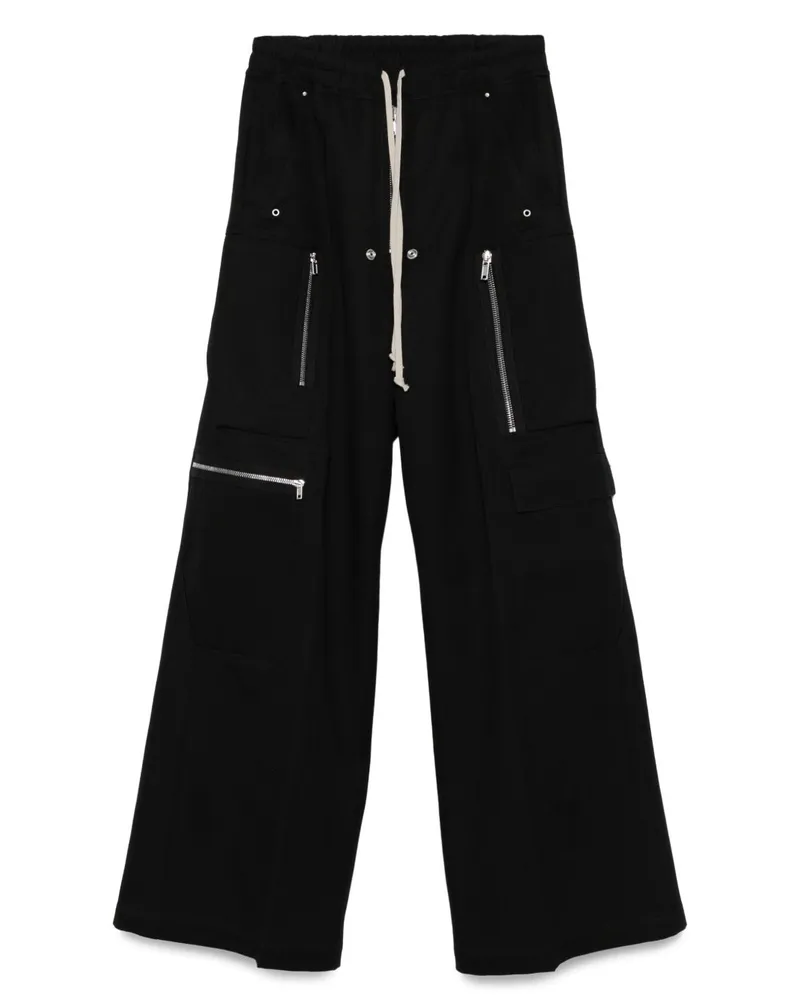 Rick Owens Wollfrachthose Black