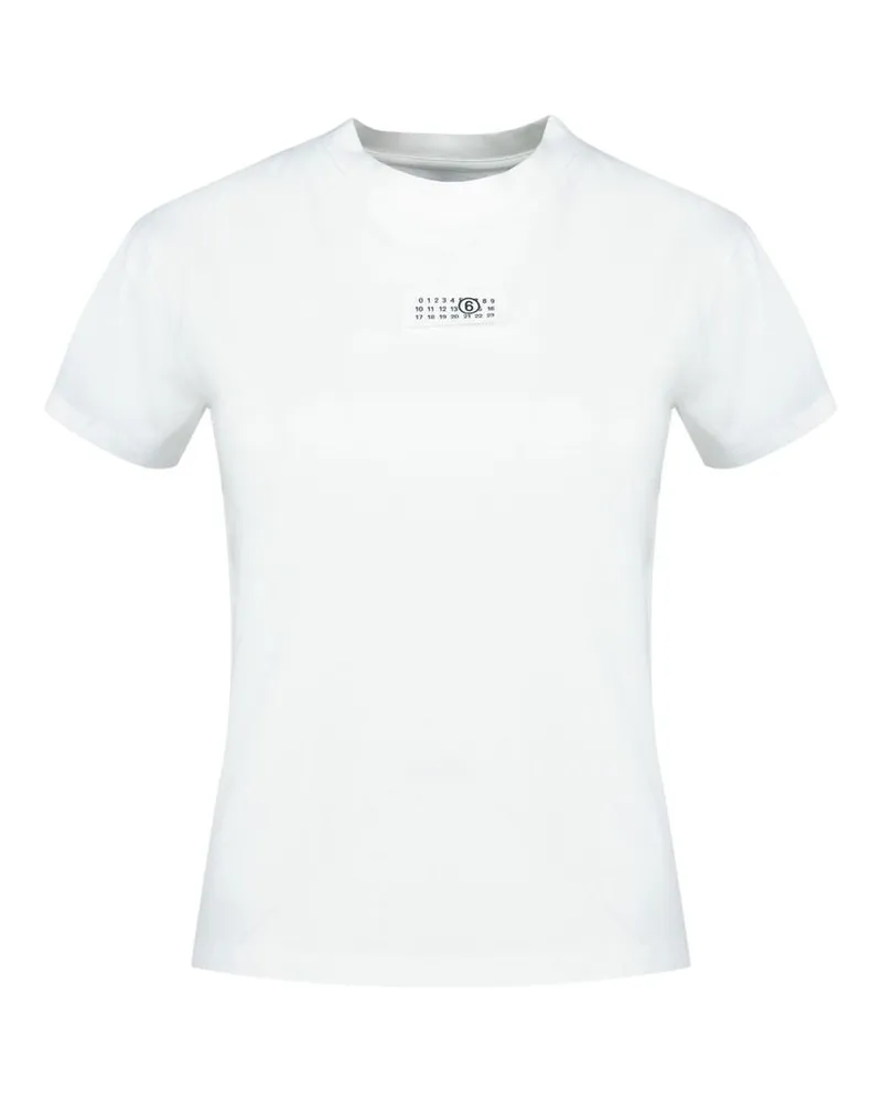 Maison Margiela T-Shirt  Baumwolle Weiß White