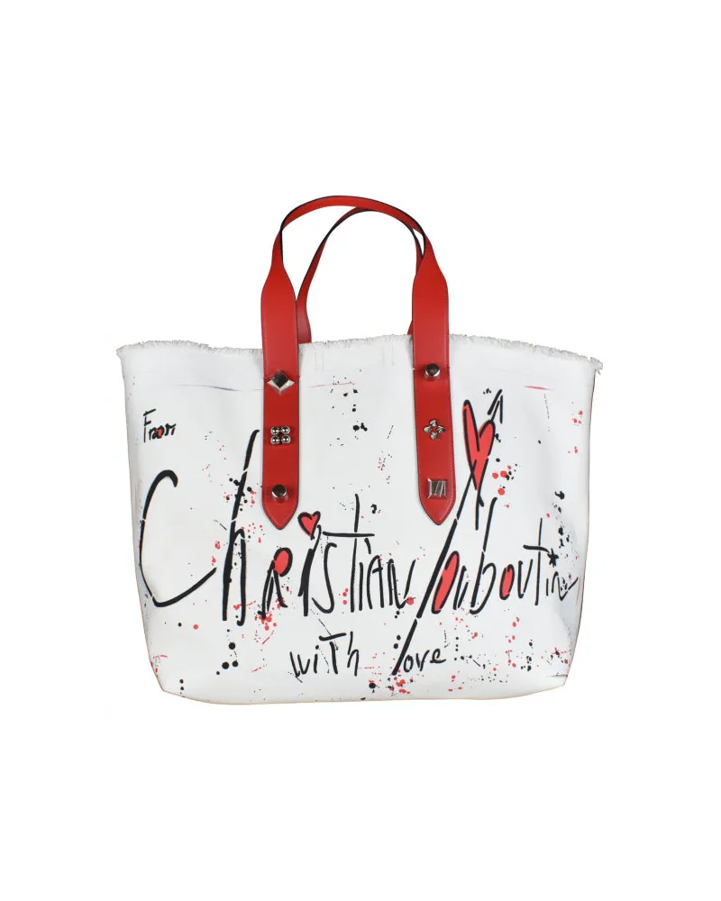 Christian Louboutin Frangibus Tote -Tasche White