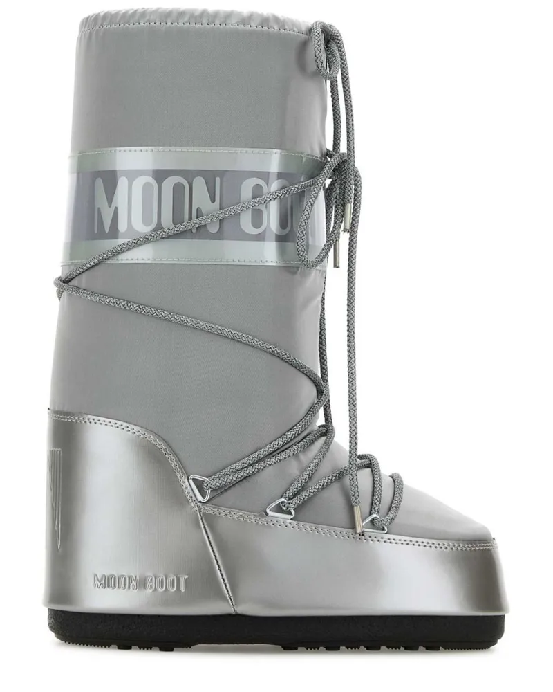 Moon Boot Icon Glance Stiefel Silver