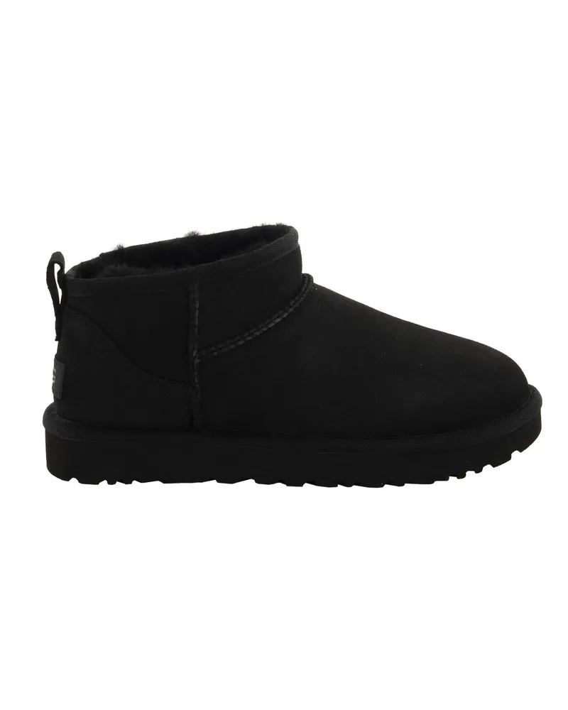 UGG Classic Ultra Mini Sheepell Stiefel Black
