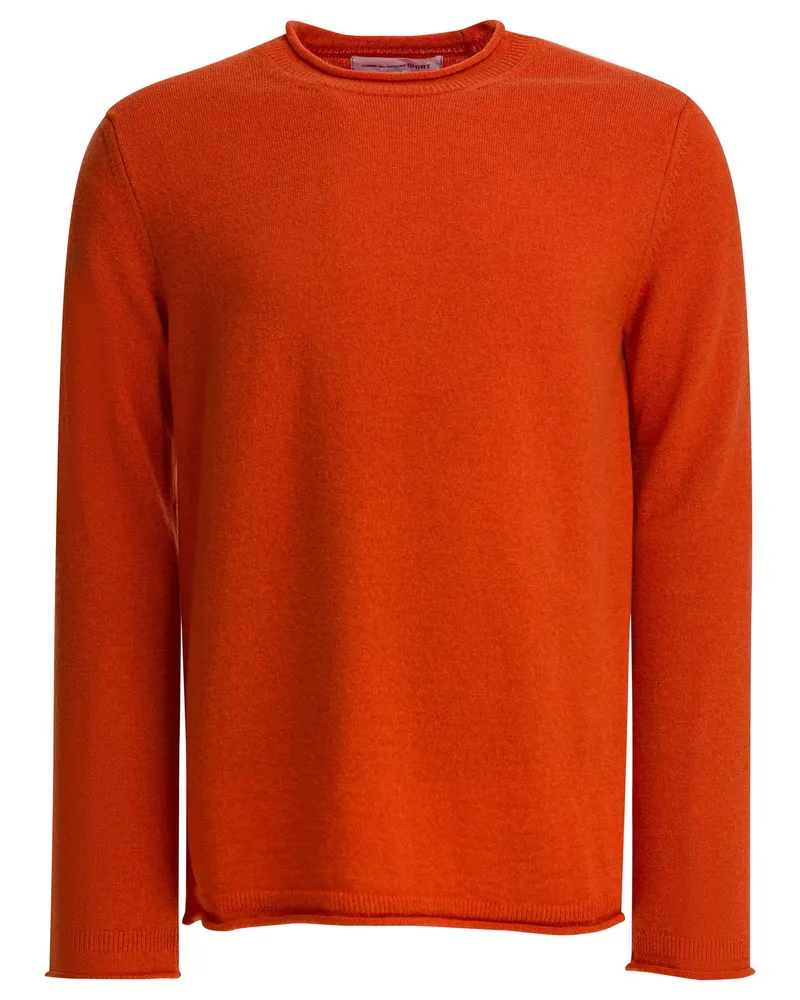 Comme des Garçons Comme Des Garçons Hemd aus Strick Orange