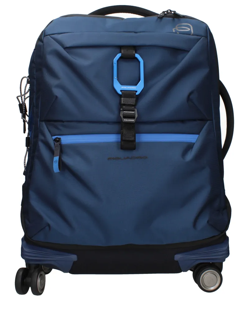 Piquadro Trolley Corner 2.0 Herrens Stoff Blau -