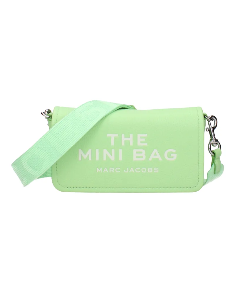 Marc Jacobs Umhängetaschen The Mini Bag Damen Grün/Mint Leder -