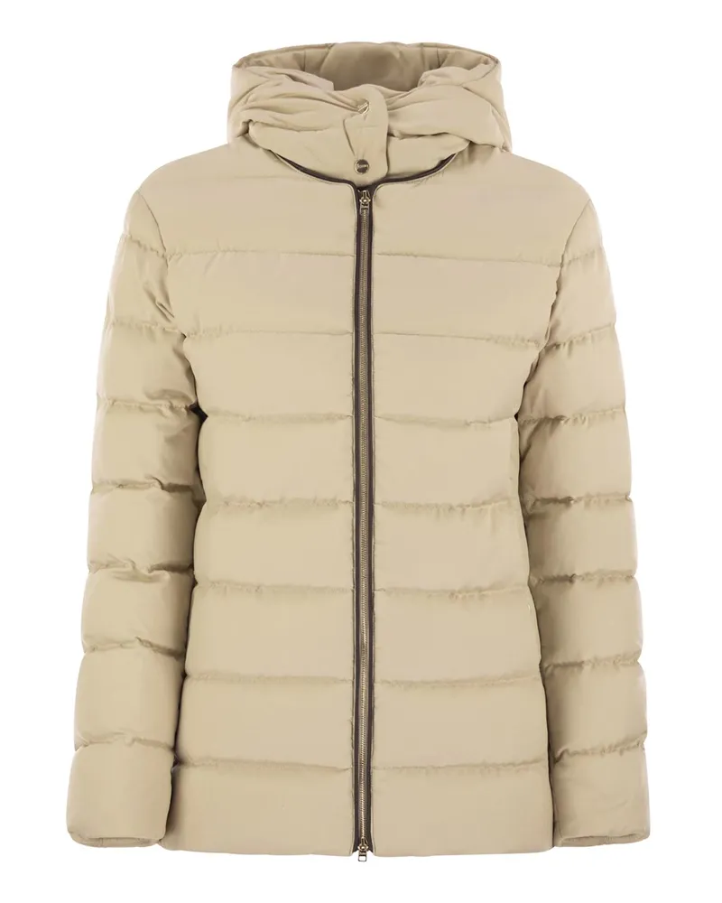 Herno Coats Beige Beige