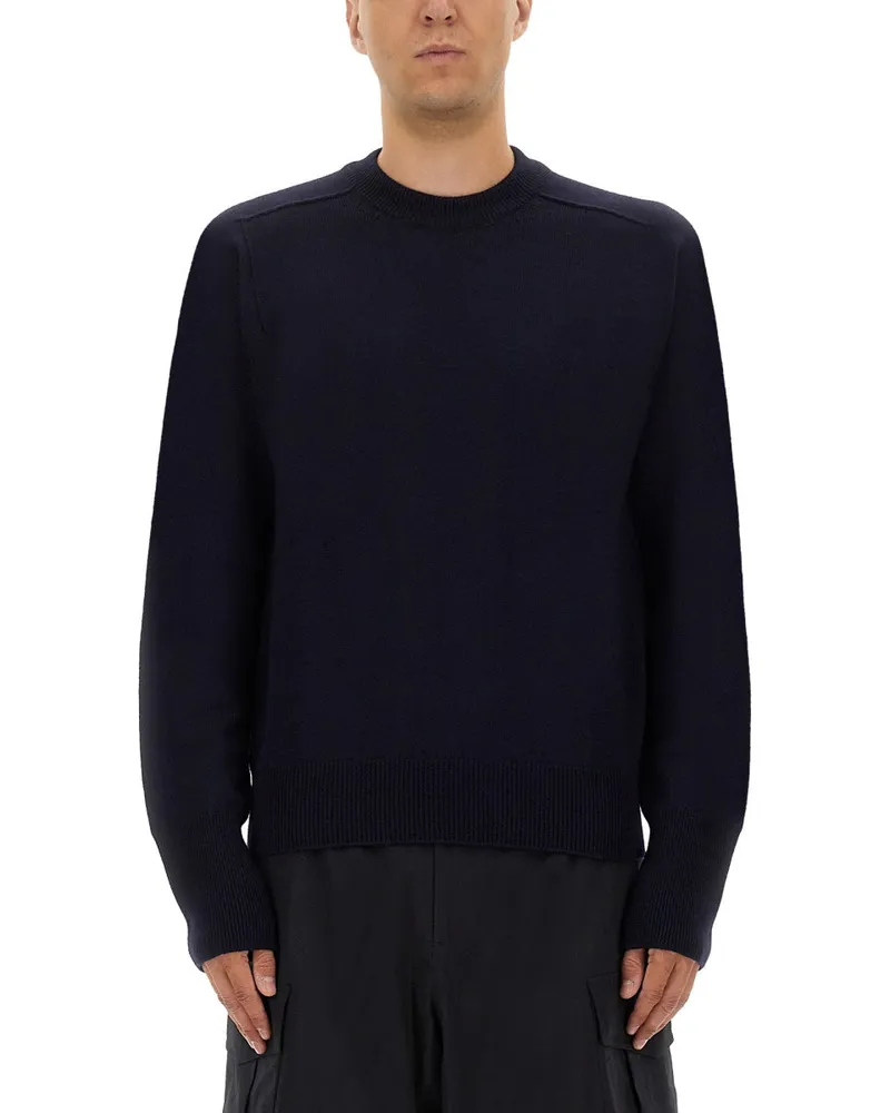 Studio Nicholson Wool Jersey Blue
