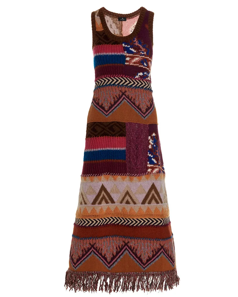 Etro Lee' langes Kleid Mehrfarbig